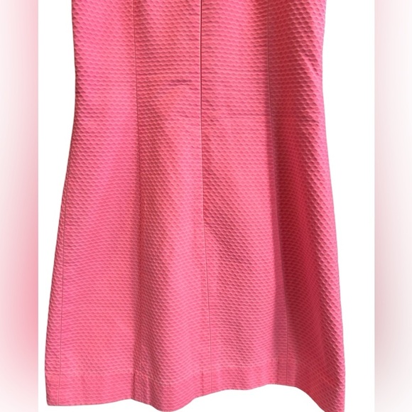 Lilly Pulitzer Vibrant Pink Dress with Gold Accents - Picture 6 of 15